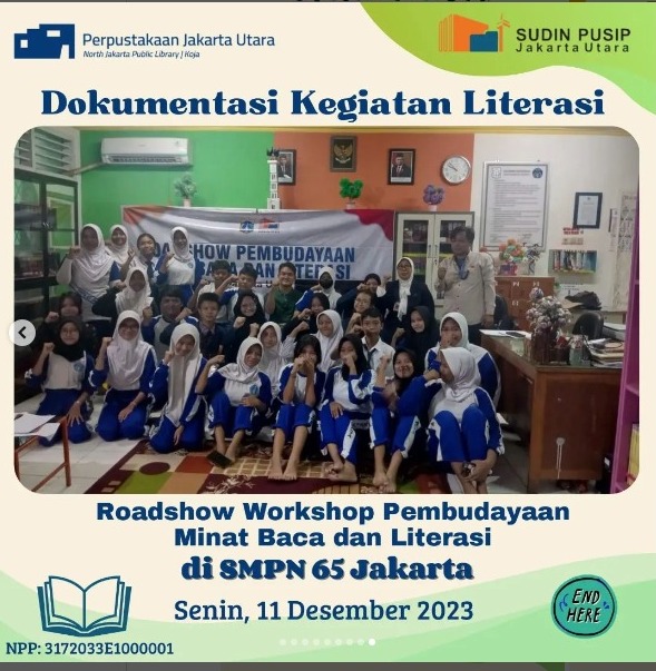 Roadshow Workshop Pembudayaan Minat Baca Dan Literasi